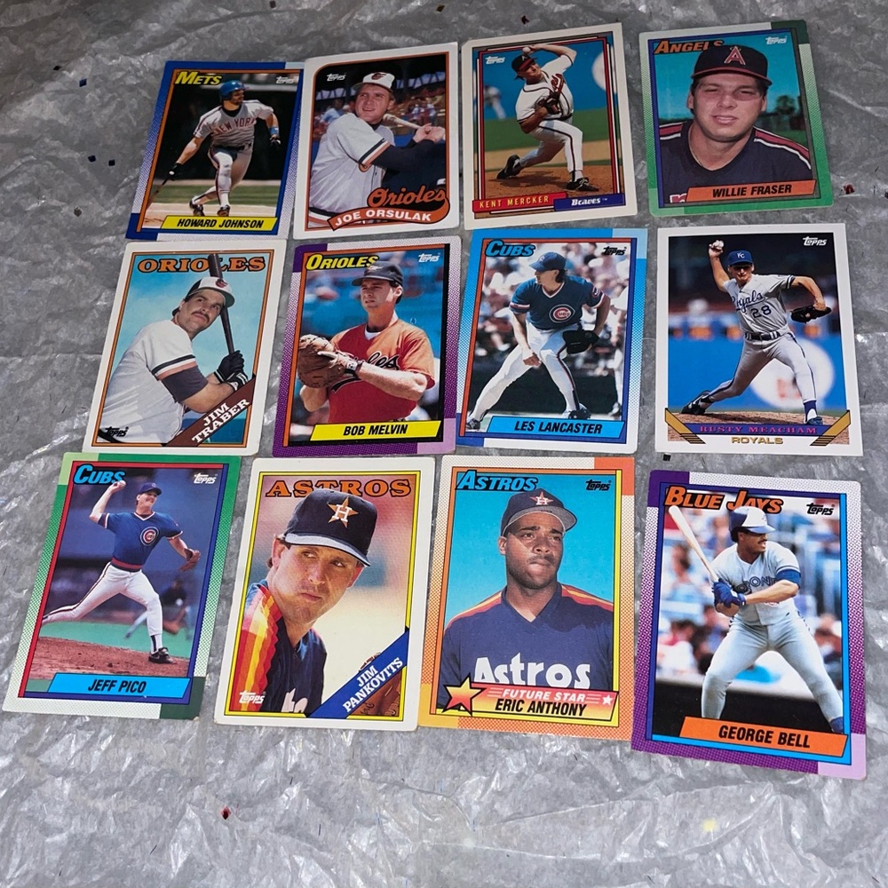 Topps Multiple Year Baseball Trading Cards